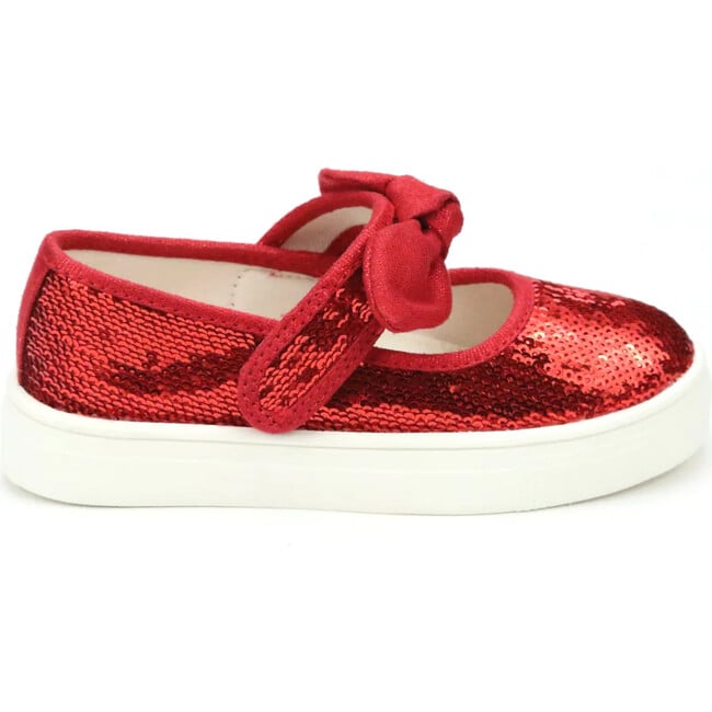 Zoe Bow Mary Jane, Red - Mary Janes - 3