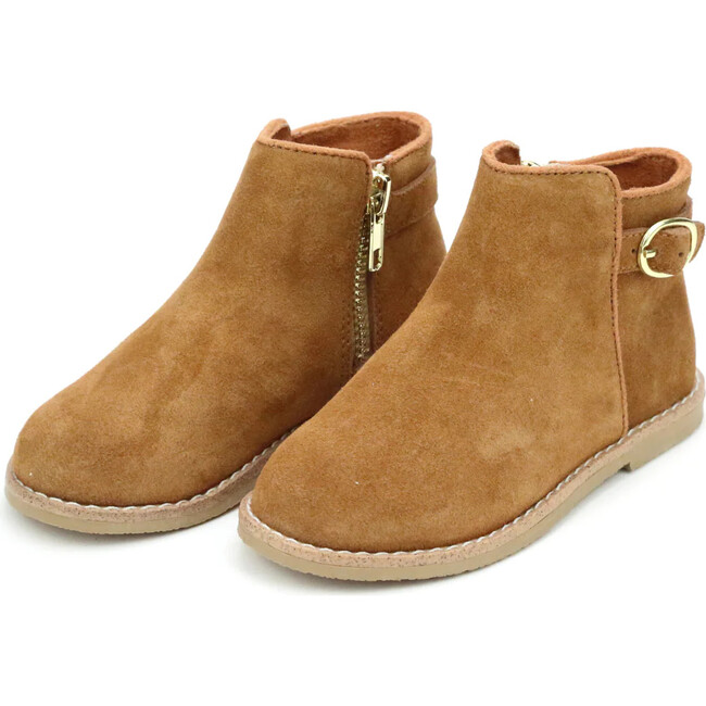 Petra Leather Ankle Boot, Camel