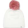 Blush Pom Hat, Cream - Hats - 1 - thumbnail