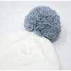 Fog Pom Hat, Cream - Hats - 2