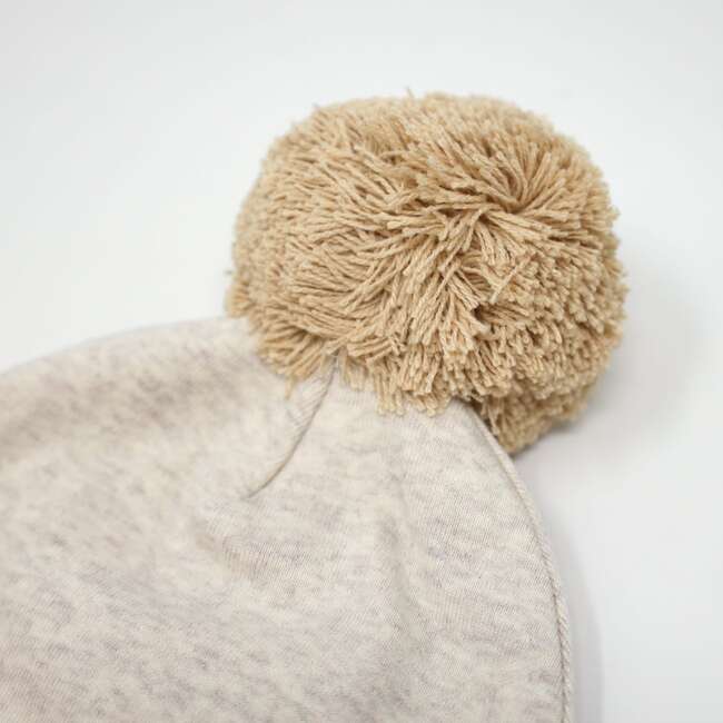 Sand Pom Hat, Sand - Hats - 2