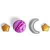 TWEE Mini Galaxy Purple Handmade Sidewalk Chalk - Bubbles/Chalk - 3