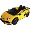 12V Lamborghini Aventador 1 Seater Ride on Car Yellow - Ride-On - 2
