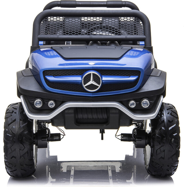 12V 4x4 Mercedes Benz Unimog 2 Seater Ride on Car Blue - Ride-On - 2