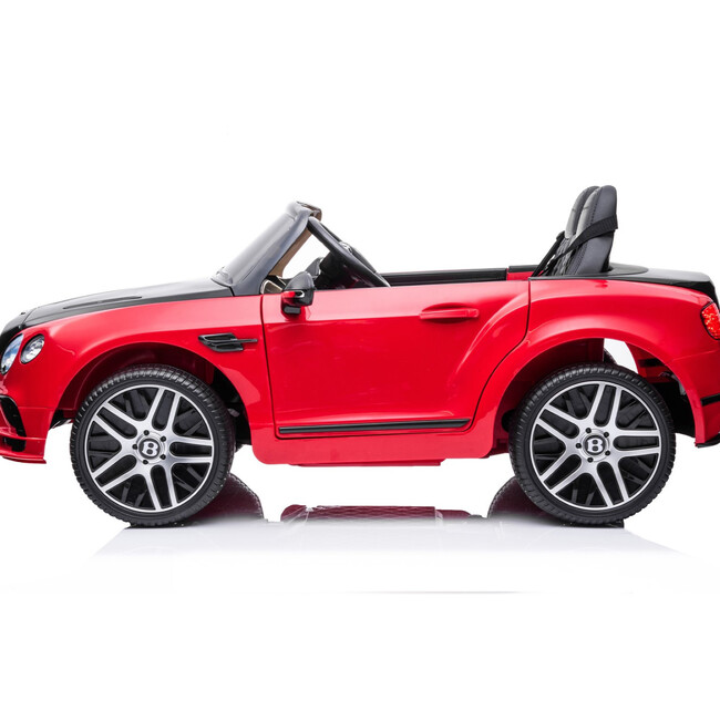 12V Bentley Continental 2 Seater Ride on Car Red - Ride-On - 3