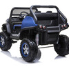 12V 4x4 Mercedes Benz Unimog 2 Seater Ride on Car Blue - Ride-On - 3
