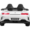 12V Mercedes Benz AMG GTR 2 Seater Ride on Car White - Ride-On - 4