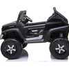 12V 4x4 Mercedes Benz Unimog 2 Seater Ride on Car Black - Ride-On - 3