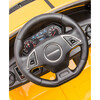 12V Chevrolet Camaro 1 Seater Ride on Car Yellow - Ride-On - 4