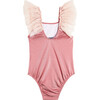 Portinatx Wings Tulle Baby Girl Swimsuit, Pink - One Pieces - 3