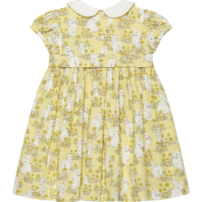 Little Bunny Dress, Yellow Bunny - Dresses - 3