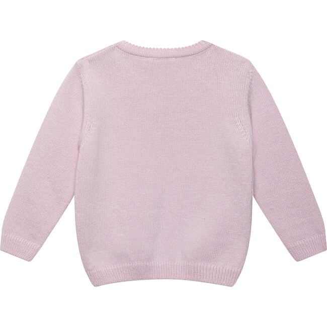 Little Betty Bunny Sweater, Pale Pink - Sweaters - 2