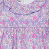 Little Liberty Print Betsy Ric Rac Party Dress, Lilac Betsy - Dresses - 3