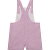 Little Alexander Puppy Bib Shorts, Red Stripe - Rompers - 2