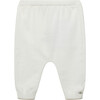 Little Teddy Bear Leggings, Off White - Leggings - 2