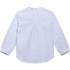 Oscar Shirt, Pale Blue Stripe - Shirts - 2