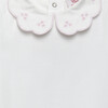 Little Ava Embroidered Petal Body, Pink - Onesies - 3