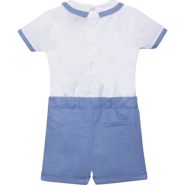 Little The Rupert Set, French Blue - Mixed Apparel Set - 2