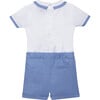 Little The Rupert Set, French Blue - Mixed Apparel Set - 2