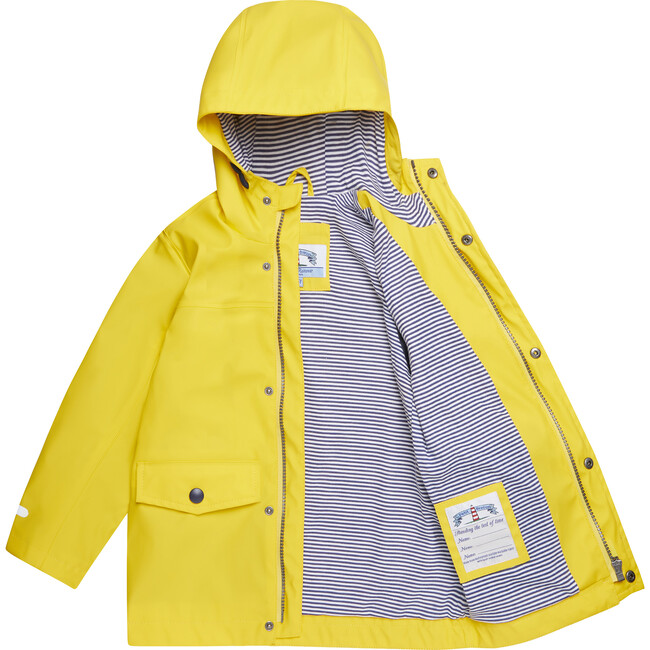 Rain Mac, Yellow - Raincoats - 3