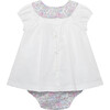 Little Liberty Print My First Duck Dress, Pink Felicite - Dresses - 2