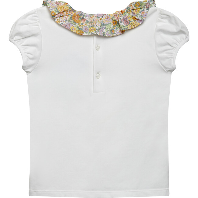 Liberty Print Elysian Day Willow Jersey Top, Lemon Elysian Day - T-Shirts - 2