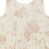 Gold Maeva Party Dress, Gold Floral - Dresses - 3