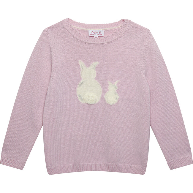 Bella Bunny Sweater , Pale Pink
