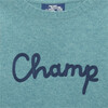 Champ Sweater, Teal Green - Sweaters - 4