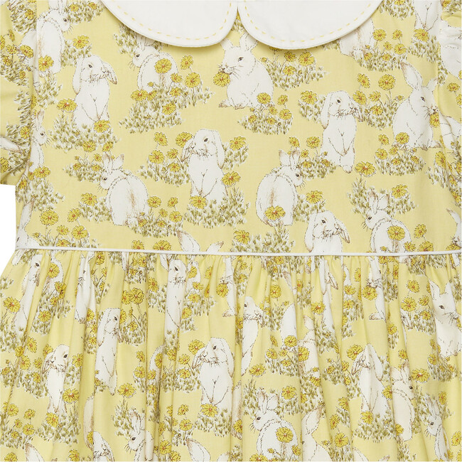 Bunny Dress, Yellow Bunny - Dresses - 4