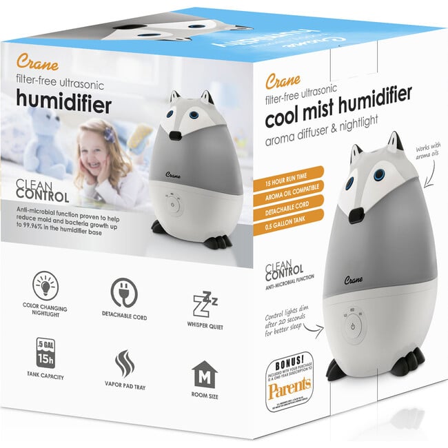 Adorable Mini Fox Cool Mist Humidifier - Diffusers - 9