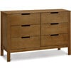 Colby 6-Drawer Dresser, Walnut - Dressers - 1 - thumbnail