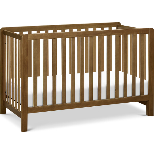 Colby 4-In-1 Low-Profile Convertible Crib, Walnut