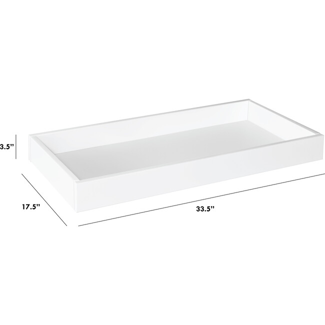 Universal Removable Changing Tray, White - Changing Tables - 2