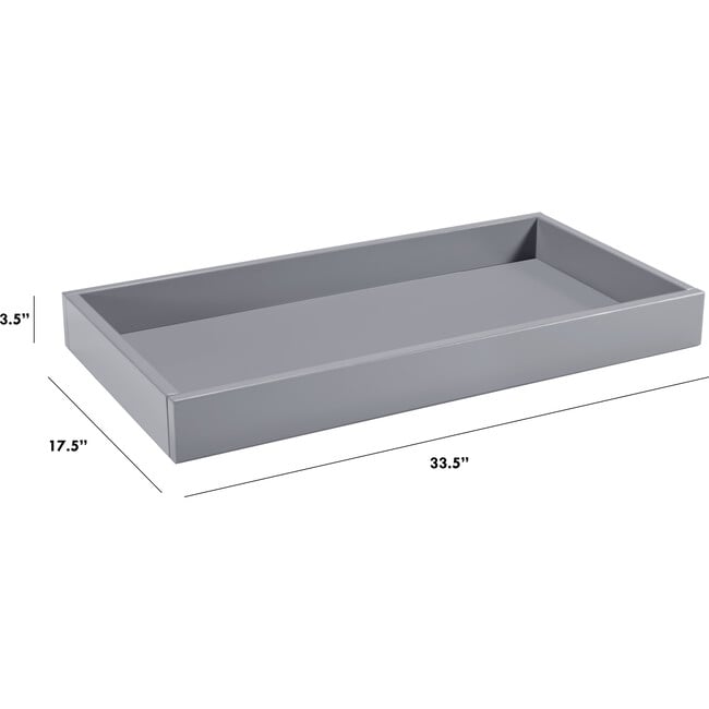 Universal Removable Changing Tray, Grey - Changing Tables - 2