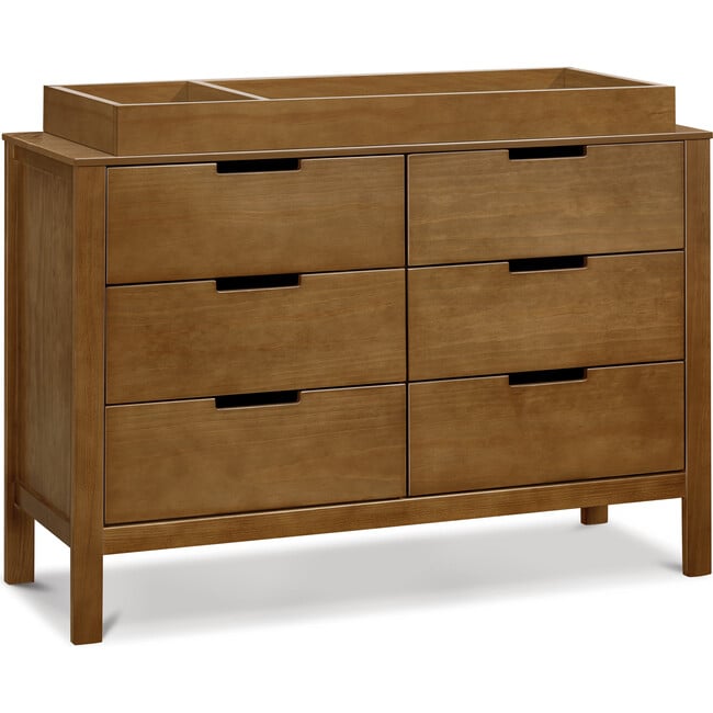 Colby 6-Drawer Dresser, Walnut - Dressers - 6