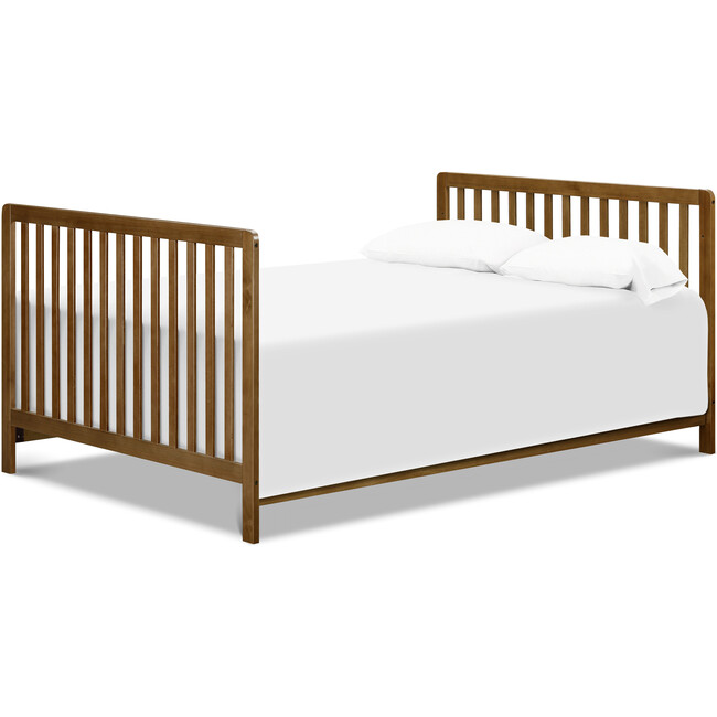 Colby 4-In-1 Low-Profile Convertible Crib, Walnut - Cribs - 7