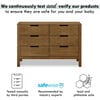 Colby 6-Drawer Dresser, Walnut - Dressers - 9