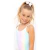 Adjustable Straps Tie-Dye Swimsuit, Rainbow - One Pieces - 2