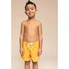 Boy's Board Shorts, Yellow - Swim Trunks - 2