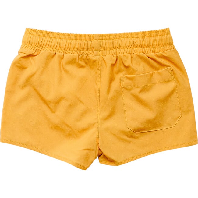 Boy's Board Shorts, Yellow - Swim Trunks - 3