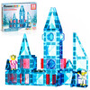 71pc Mini Diamond Series Winter Ice Theme Magnetic Tile Building Blocks Travel Toy Set - STEM Toys - 1 - thumbnail