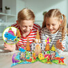 8pc Magnet Tiles Building Blocks 8 Dinosaur Magnetized Action Figures - STEM Toys - 4