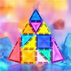13pc Travel Size Mini Diamond Series Magnet Building Blocks - PTM13 - STEM Toys - 2