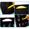 2PK 4-in-1 Magnetic Drawing Board 12x10 inch Large Magnet Tablet Pad - STEM Toys - 2