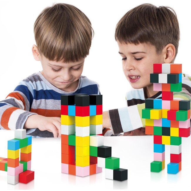 Magnet Cube Building Blocks 54 Pieces 1.2" 3CM Magnetic Cubes - STEM Toys - 4