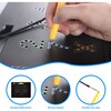 2PK 4-in-1 Magnetic Drawing Board 12x10 inch Large Magnet Tablet Pad - STEM Toys - 4