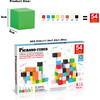Magnet Cube Building Blocks 54 Pieces 1.2" 3CM Magnetic Cubes - STEM Toys - 5