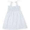 Betsy Girls' Woven Dress, Pacific Palms Blue - Dresses - 1 - thumbnail