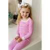 Ava Girls' Pajama Pant Set, I Heart You Pink - Pajamas - 2